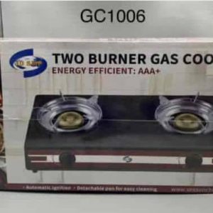 Smp 2 bunner non stick table top gas cooker