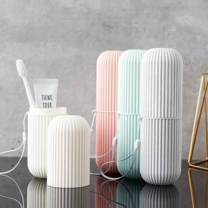 Travel brush case