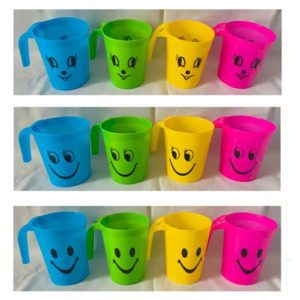 Kids emoji cup (4pcs)